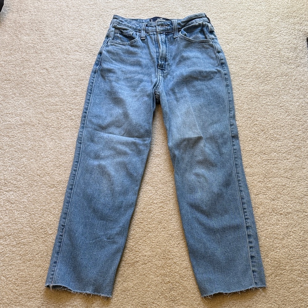 Hollister Light Blue Ultra High-Rise Jeans